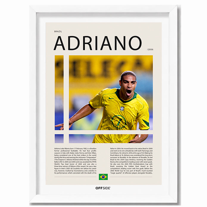 Adriano Leite "El Emperador" en Brasil Clasificatorias 2006