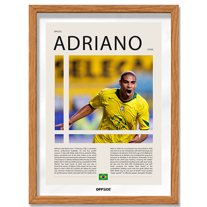 Adriano Leite "El Emperador" en Brasil Clasificatorias 2006