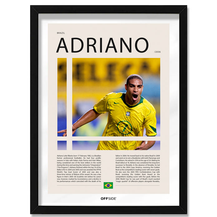 Adriano Leite "El Emperador" en Brasil Clasificatorias 2006