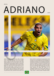 Adriano Leite "El Emperador" en Brasil Clasificatorias 2006