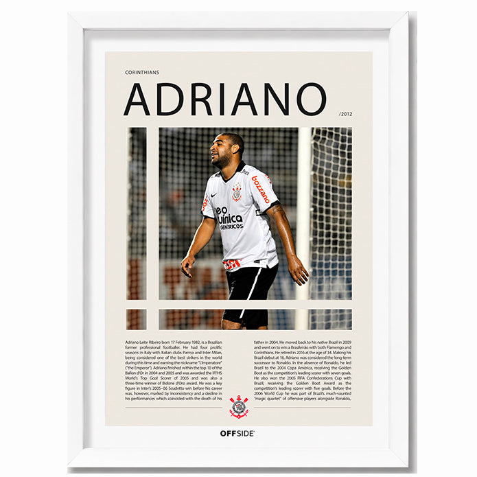 Adriano Leite "El Emperador" en Corinthians Temporada 2012