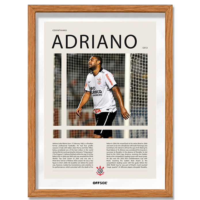 Adriano Leite "El Emperador" en Corinthians Temporada 2012