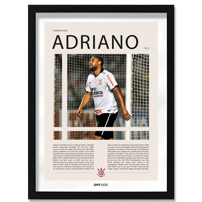 Adriano Leite "El Emperador" en Corinthians Temporada 2012