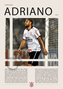 Adriano Leite "El Emperador" en Corinthians Temporada 2012