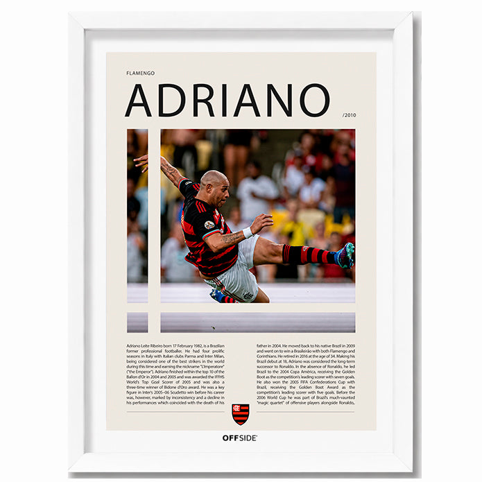 Adriano Leite "El Emperador" en Flamengo Temporada 2010