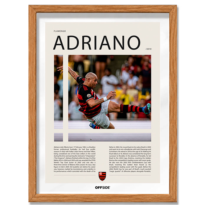 Adriano Leite "El Emperador" en Flamengo Temporada 2010