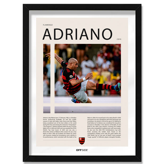 Adriano Leite "El Emperador" en Flamengo Temporada 2010