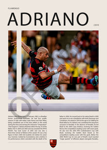 Adriano Leite "El Emperador" en Flamengo Temporada 2010