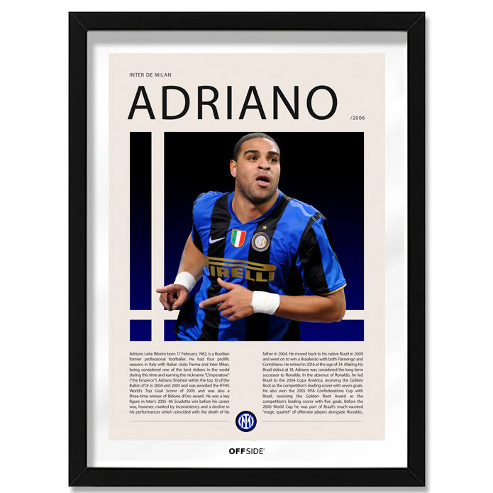 Adriano Leite "El Emperador" en Inter de Milan Temporada 2006