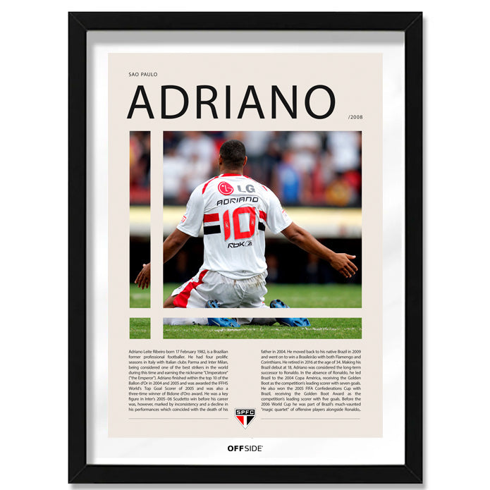 Adriano Leite "El Emperador" en Sao Paulo Temporada 2008