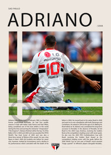 Adriano Leite "El Emperador" en Sao Paulo Temporada 2008