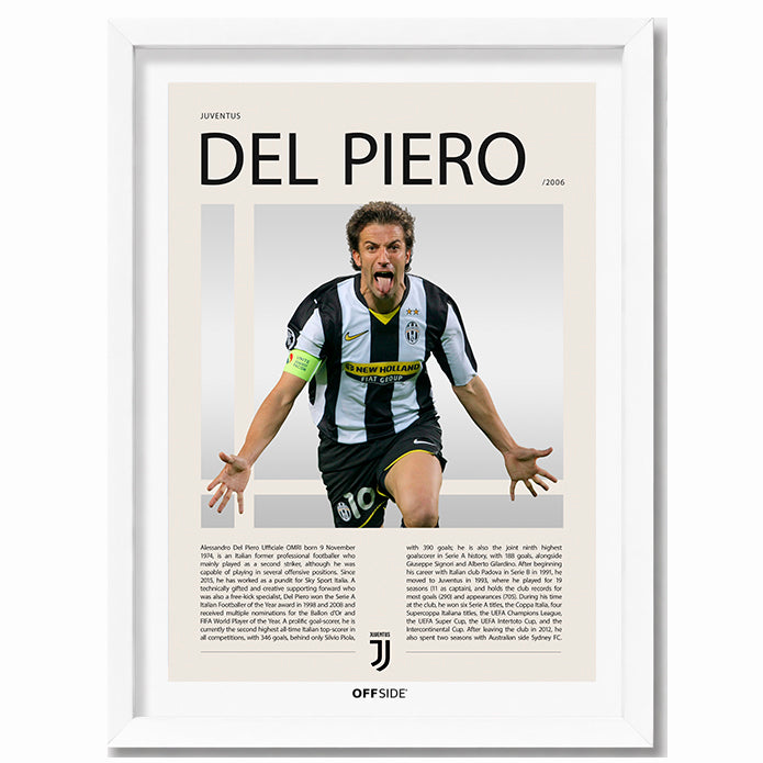 Alessandro Del Piero "Il Capitano" en Juventus Temporada 2006