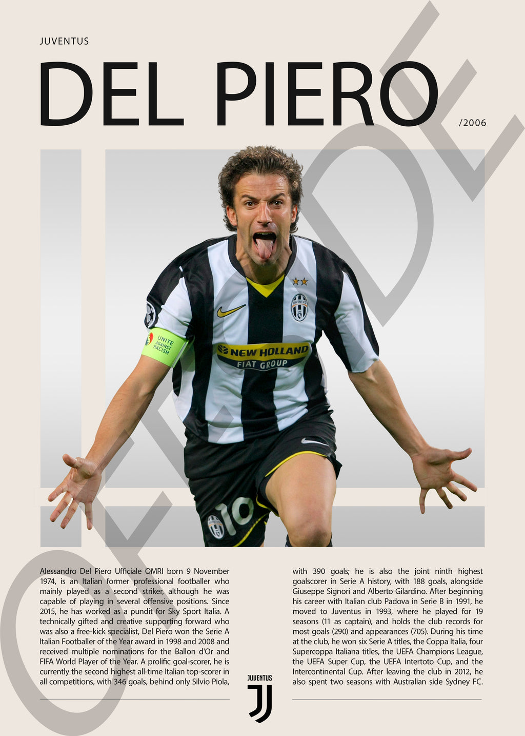 Alessandro Del Piero "Il Capitano" en Juventus Temporada 2006