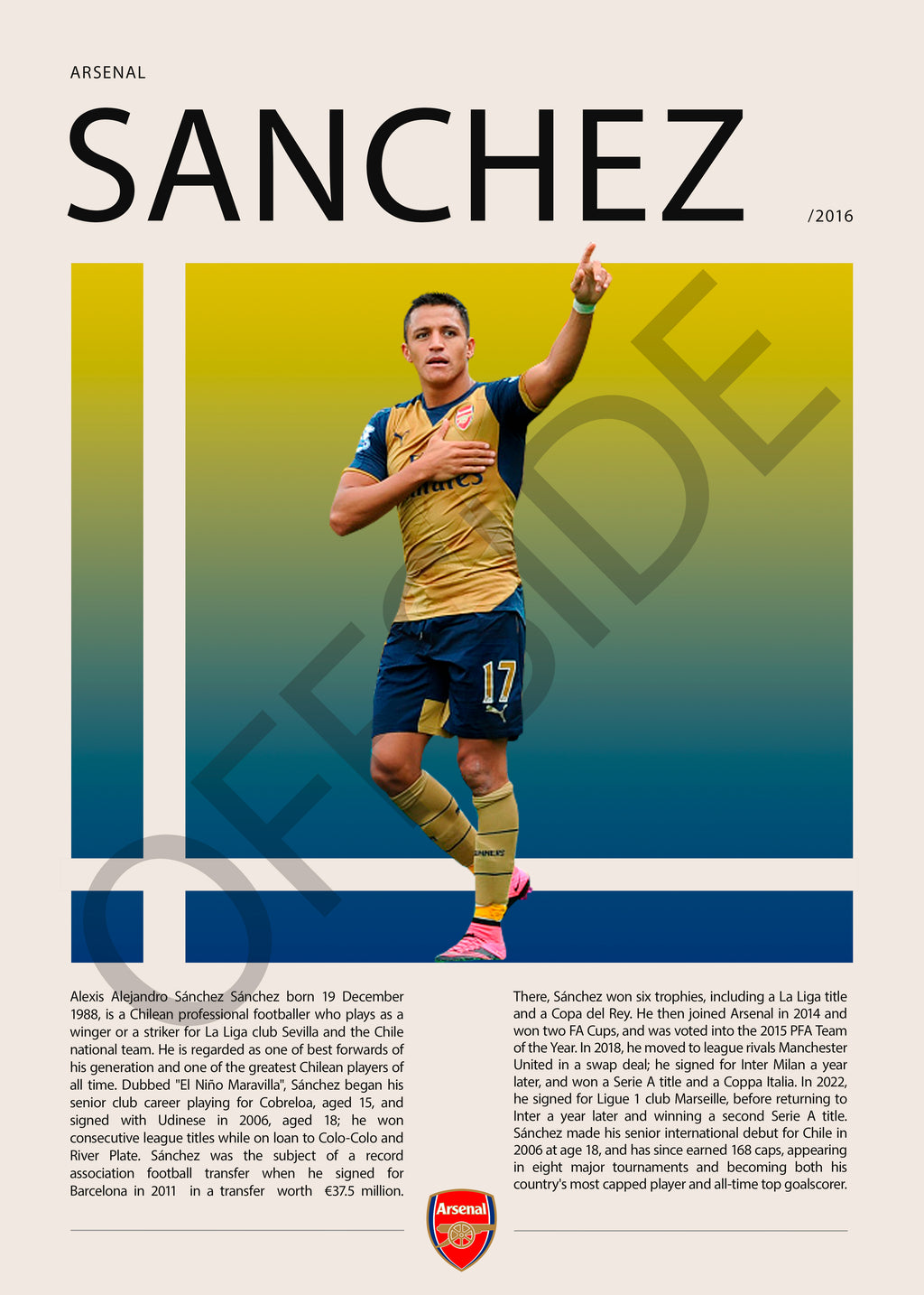 Alexis Sánchez "El Niño Maravilla" Hat-Trick contra Leicester