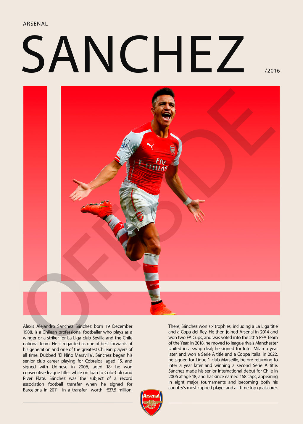 Alexis Sánchez "El Niño Maravilla" Celebrando vs Burnley