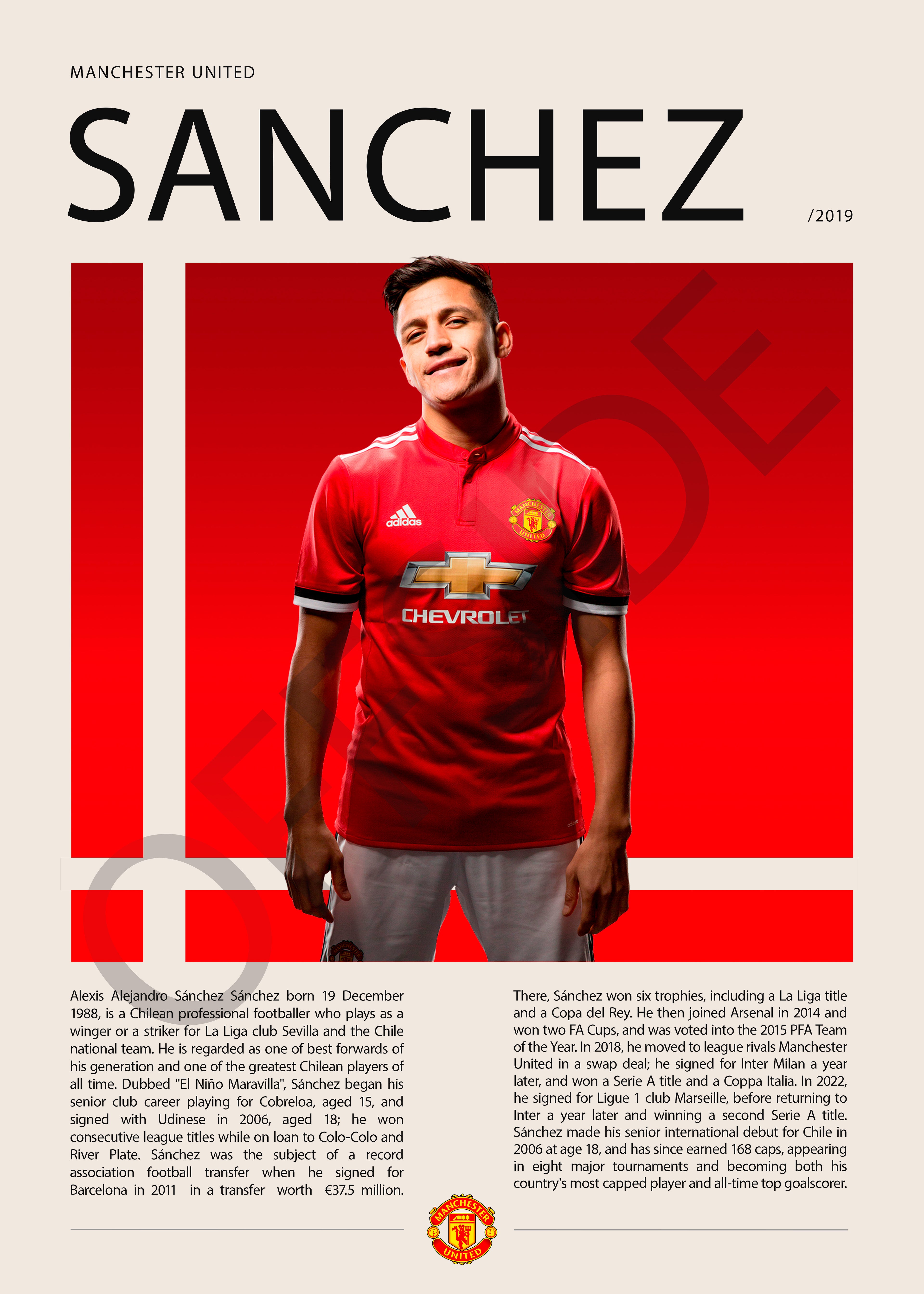 Alexis Sánchez "El Niño Maravilla" en Manchester United