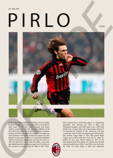 Adrea Pirlo "El Arquitecto" en AC Milan Temporada 2006