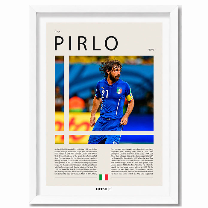 Adrea Pirlo "El Arquitecto" en Italia Clasificatorias 2006