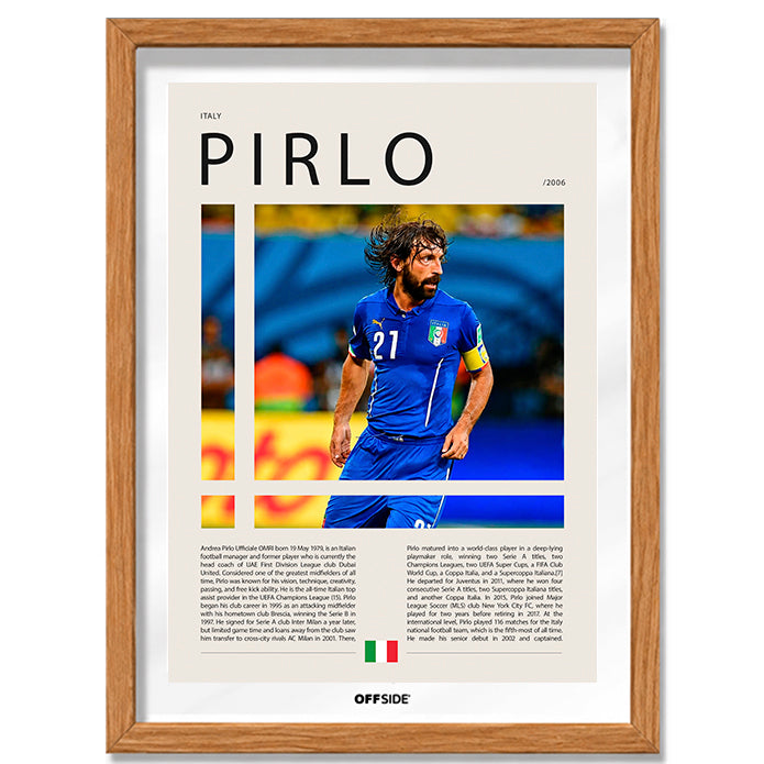 Adrea Pirlo "El Arquitecto" en Italia Clasificatorias 2006