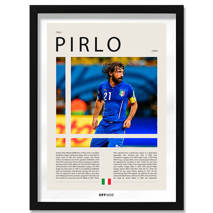 Adrea Pirlo "El Arquitecto" en Italia Clasificatorias 2006