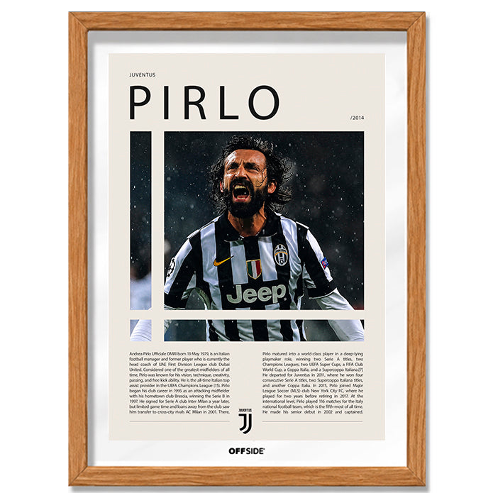 Adrea Pirlo "El Arquitecto" en Juventus Temporada 2014