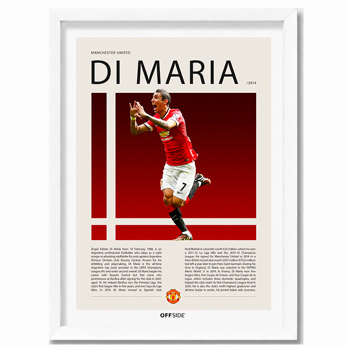 Angel Di Maria "Fideo" en Manchester United Temporada 2014