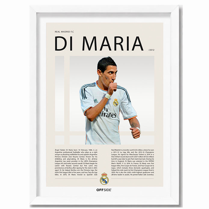 Angel Di Maria "Fideo" en Real Madrid Temporada 2012