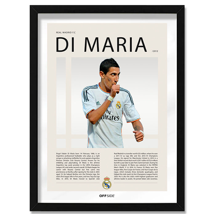 Angel Di Maria "Fideo" en Real Madrid Temporada 2012