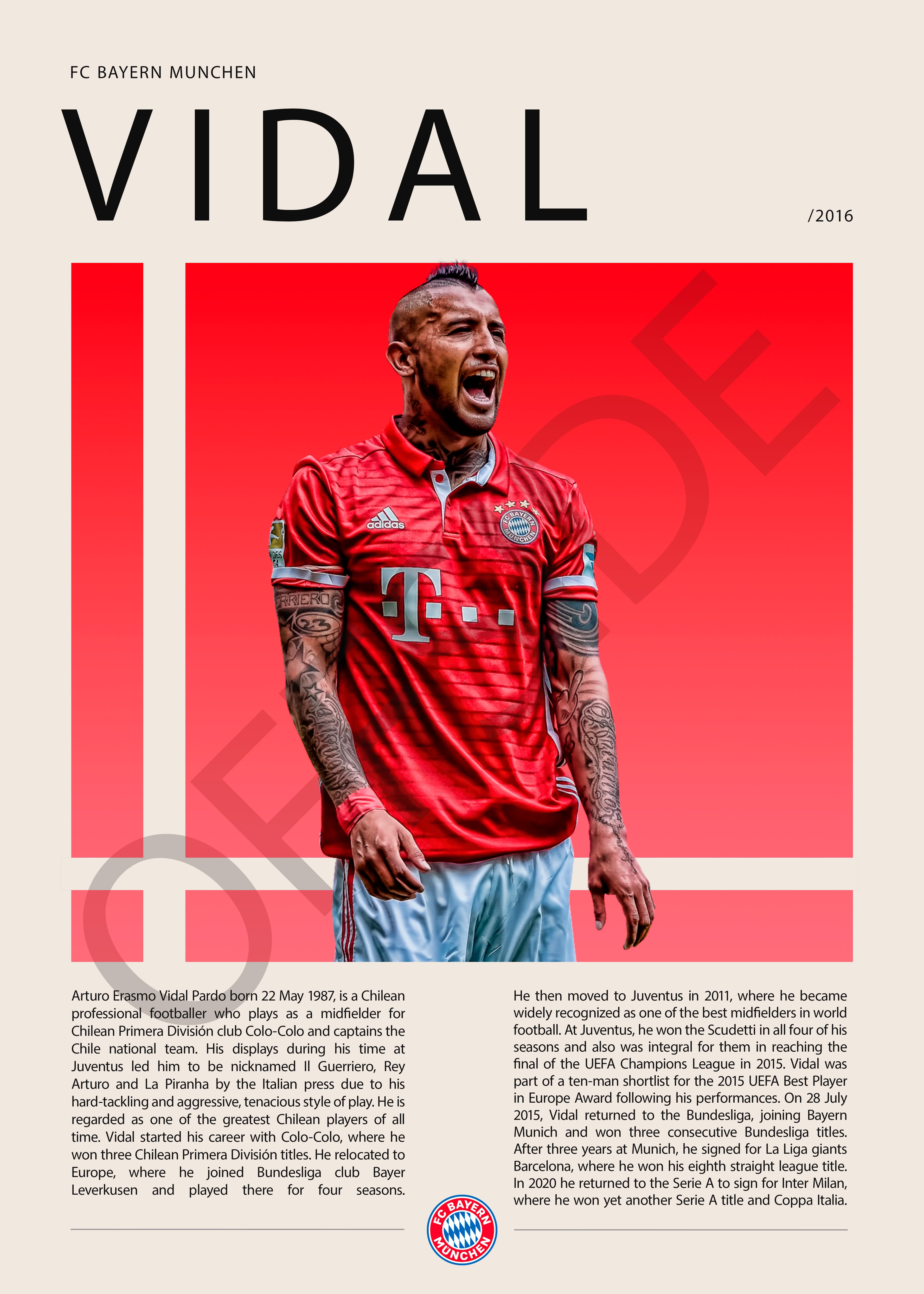 Arturo Vidal "El King" Bayern Munich Gol vs Schalke 04