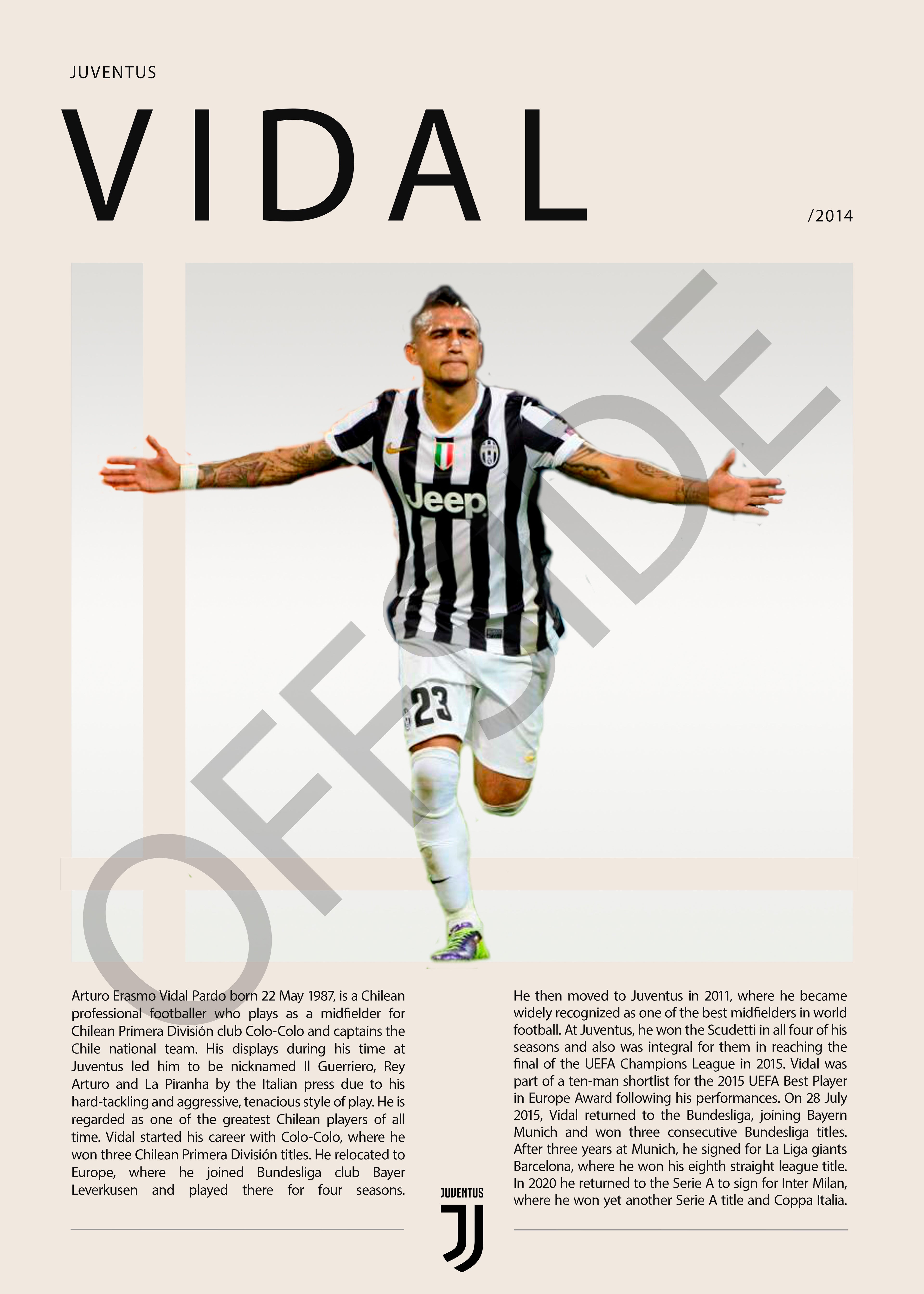 Arturo Vidal "El King"Gol vs Sampdoria Título 31 Juventus