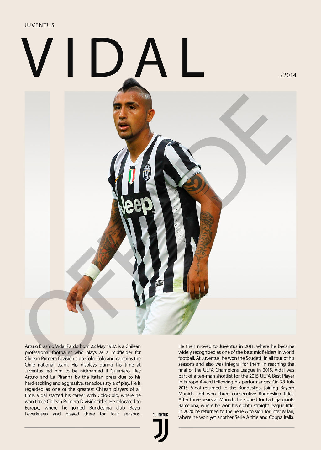 Arturo Vidal "El King" en Juventus Temporada 2012
