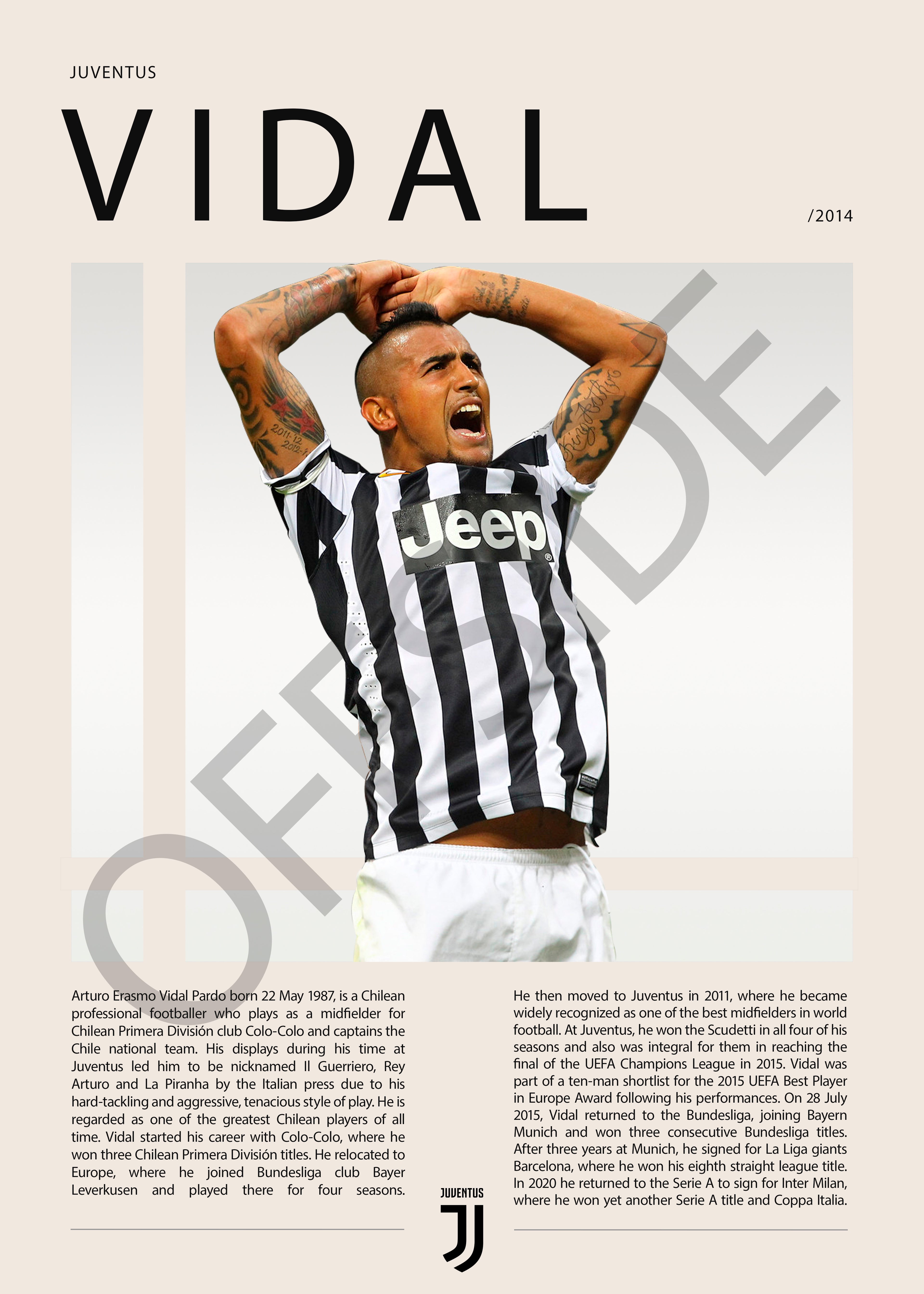 Arturo Vidal "El King" Juventus Champions League 2013