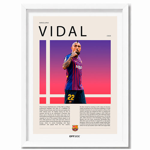 Arturo Vidal "El King" FC Barcelona en Champions League