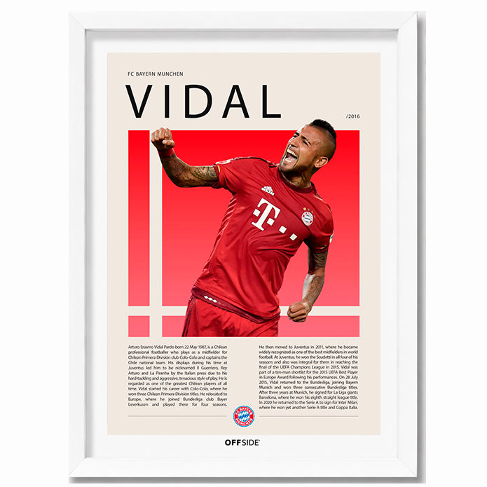 Arturo Vidal "El King" Bayern Munich Celebrando Gol vs Augsburg