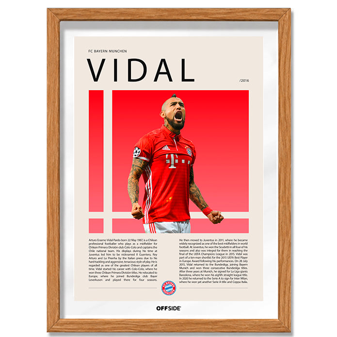 Arturo Vidal "El King" Bayern Munich Celebrando Gol Champions League