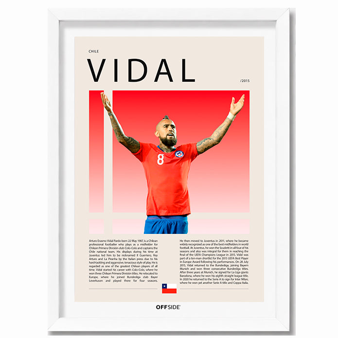 Arturo Vidal "El King" Selección Chilena Mundial 2014