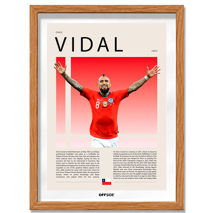 Arturo Vidal "El King" Seleccion Chilena Copa América 2015