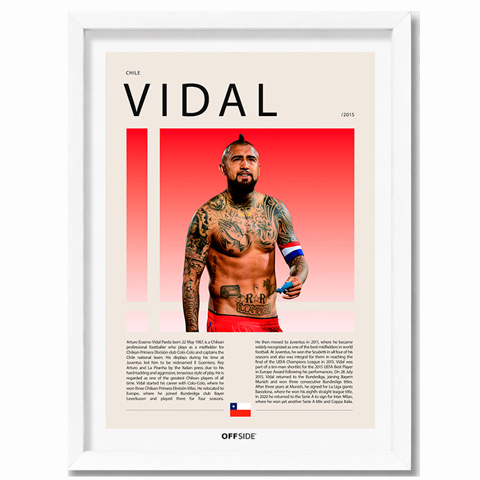Arturo Vidal "El King" Seleccion Chilena vs Australia Mundial 2014
