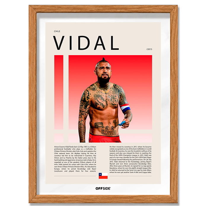 Arturo Vidal "El King" Seleccion Chilena vs Australia Mundial 2014