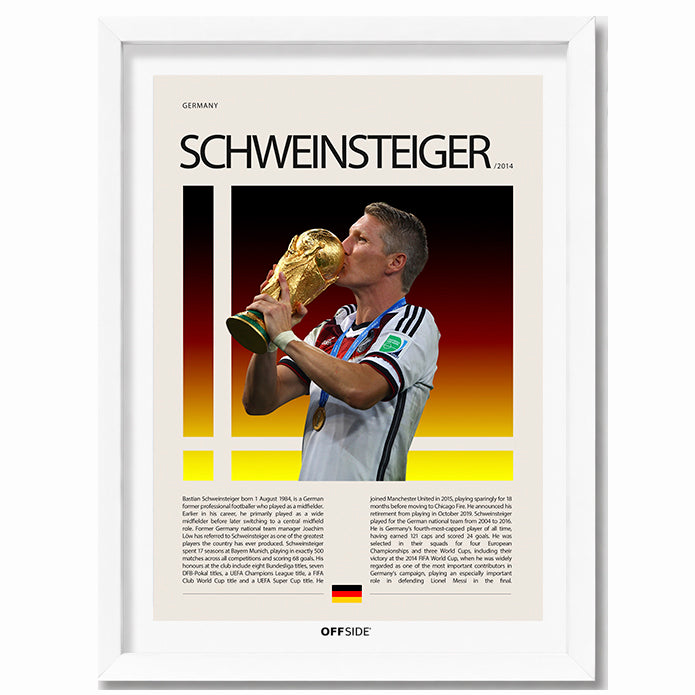 Bastian Schweinsteiger "Schweini" en Alemania Clasificatorias 2014