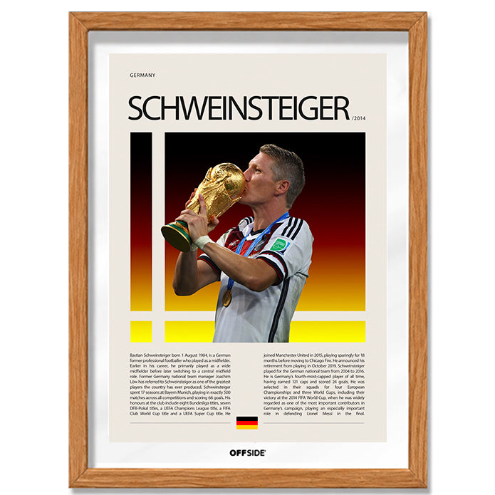 Bastian Schweinsteiger "Schweini" en Alemania Clasificatorias 2014