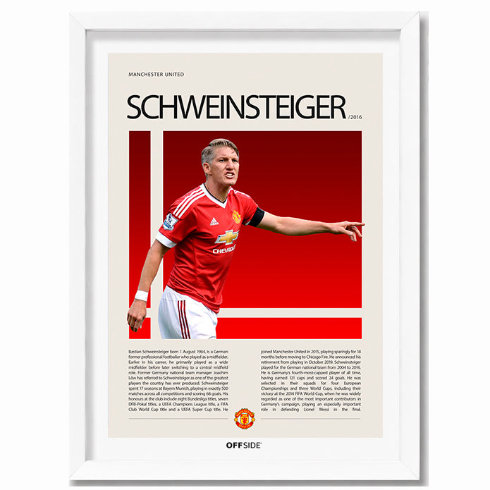 Bastian Schweinsteiger "Schweini" en Manchester United Temporada 2016