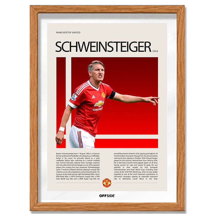 Bastian Schweinsteiger "Schweini" en Manchester United Temporada 2016