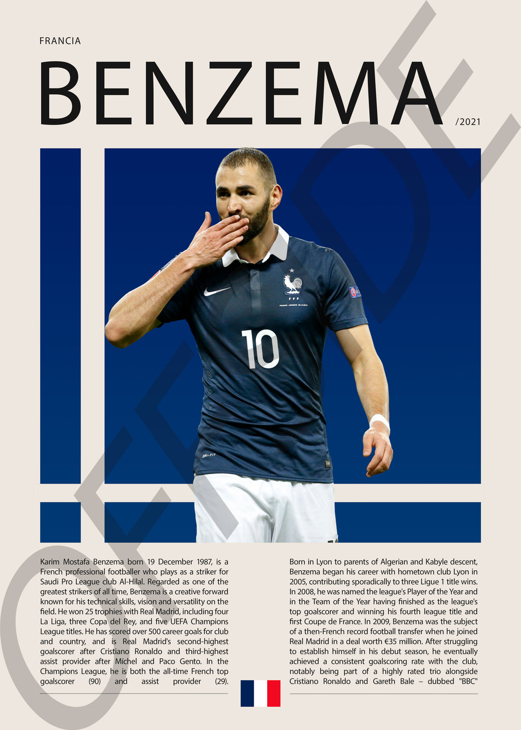 Karim Benzema "El Gato" en Francia Clasificatorias 2021