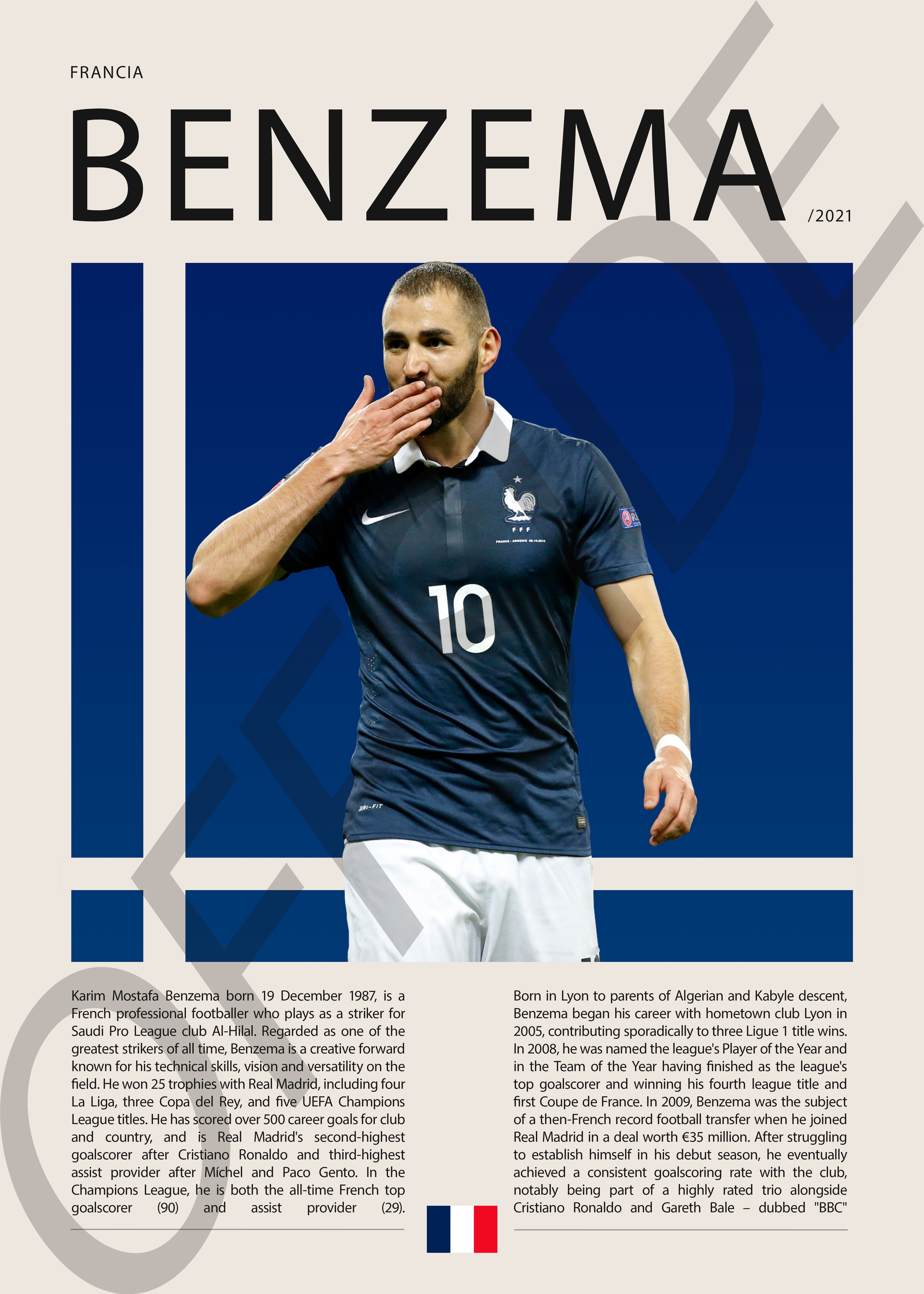 Karim Benzema "El Gato" en Francia Clasificatorias 2021