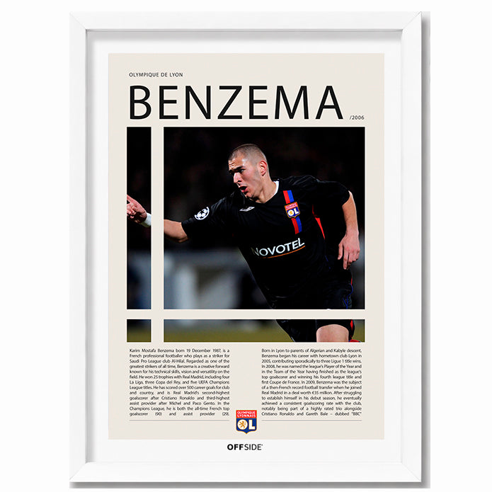 Karim Benzema "El Gato" en Olympique de Lyon Temporada 2006