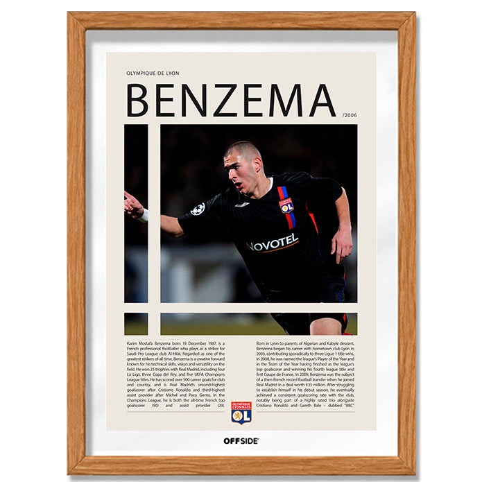 Karim Benzema "El Gato" en Olympique de Lyon Temporada 2006