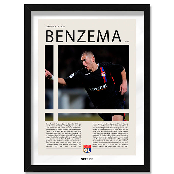 Karim Benzema "El Gato" en Olympique de Lyon Temporada 2006