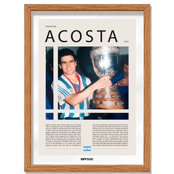 Beto Acosta "El Beto" en Argentina Clasificatorias 1994