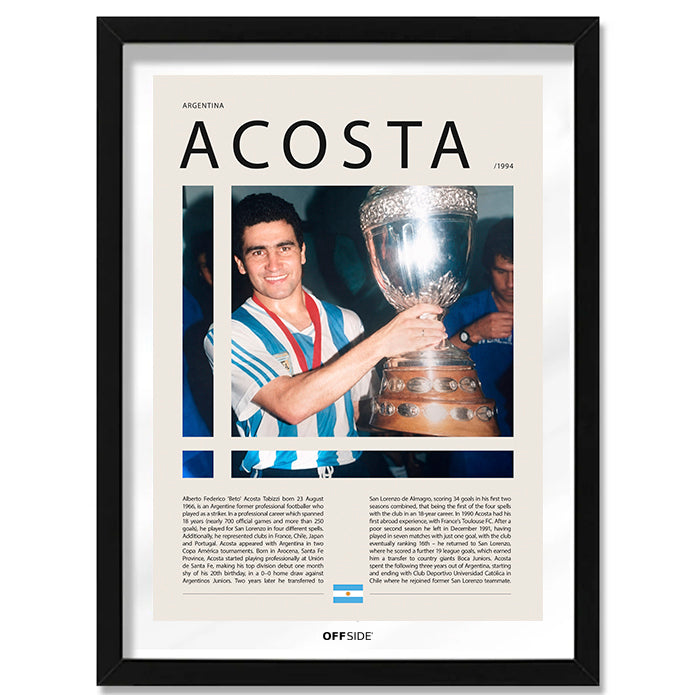 Beto Acosta "El Beto" en Argentina Clasificatorias 1994